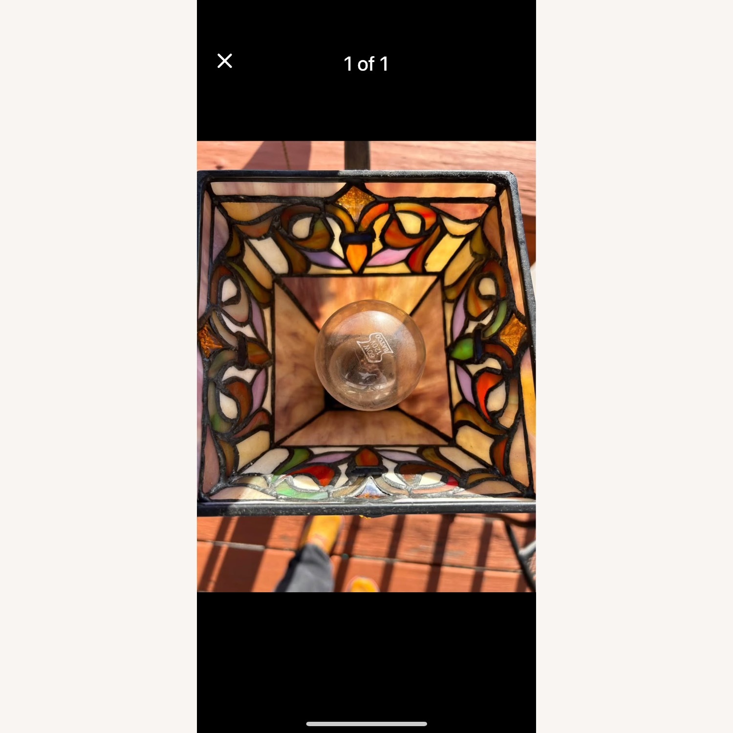 Stained Glass Chandelier - image-2