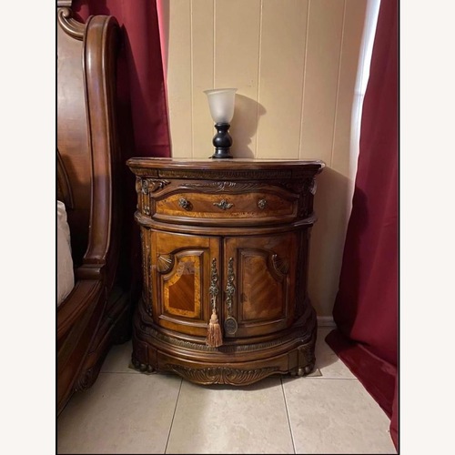 Used Michael Amini Cortina Nightstands  for sale on AptDeco
