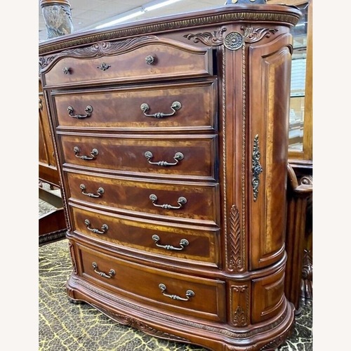 Used Michael Amini Cortina Gentleman’s Chest for sale on AptDeco
