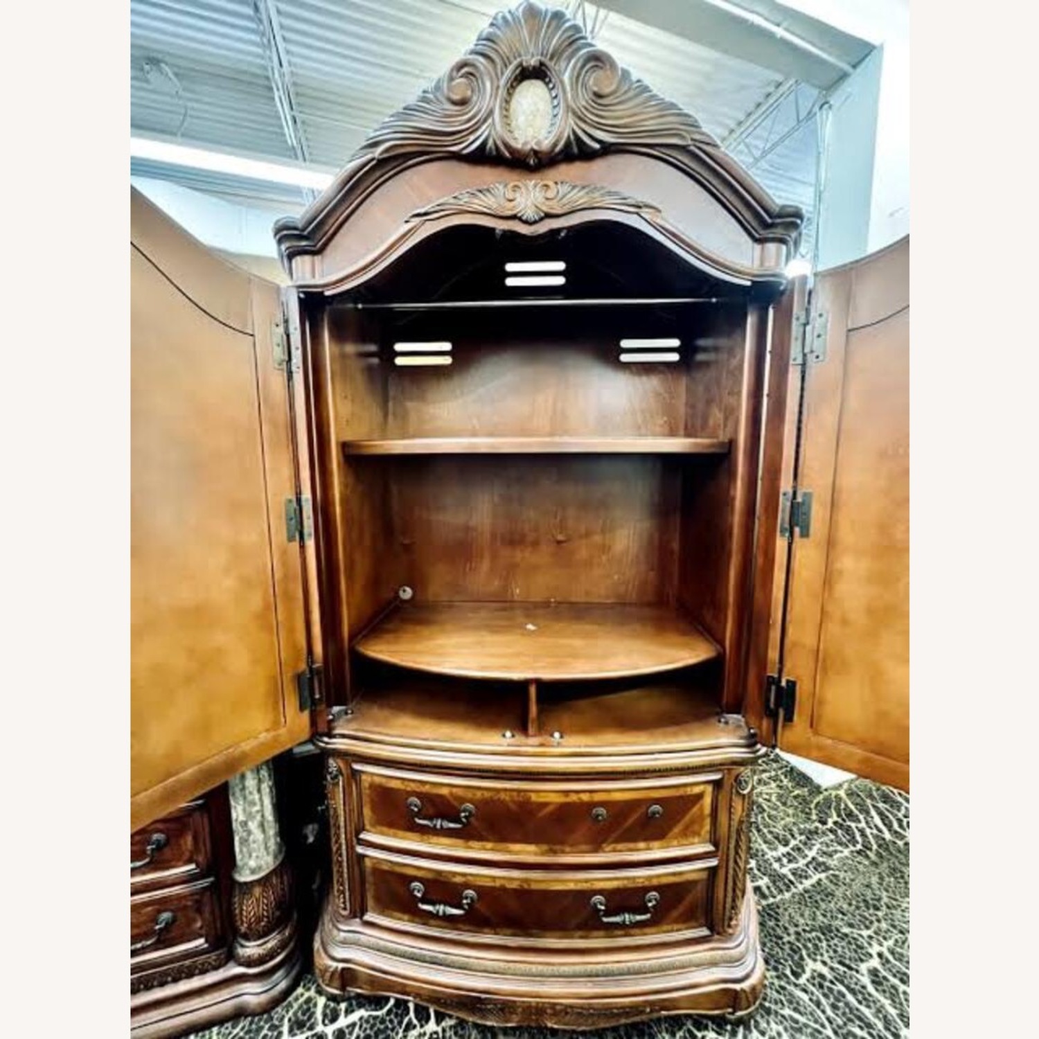 Michael Amini Cortina Armoire - image-2