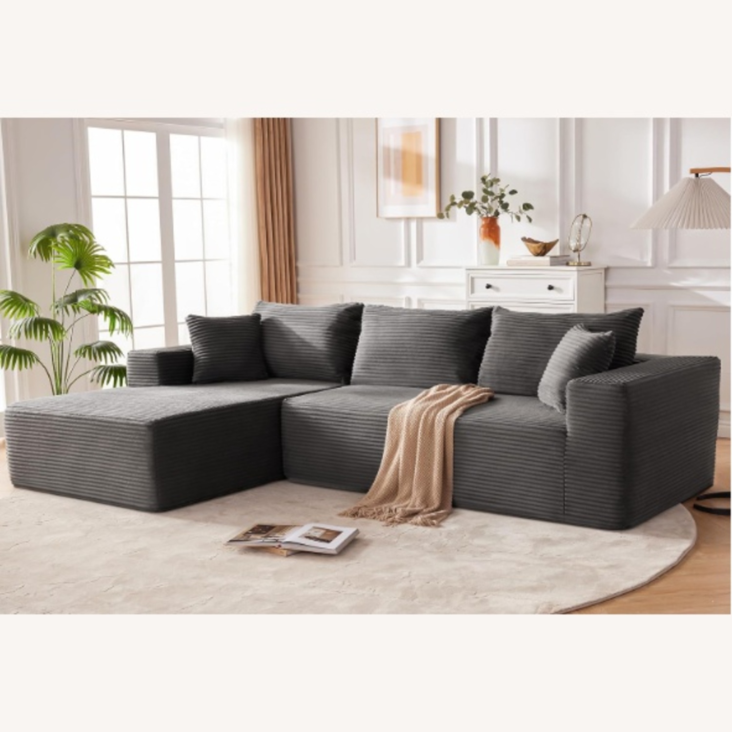 Mangodan Bonless Cloud Sectional - image-6