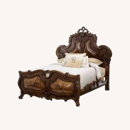 Used Michael Amini Palais Royale King Bedframe for sale on AptDeco