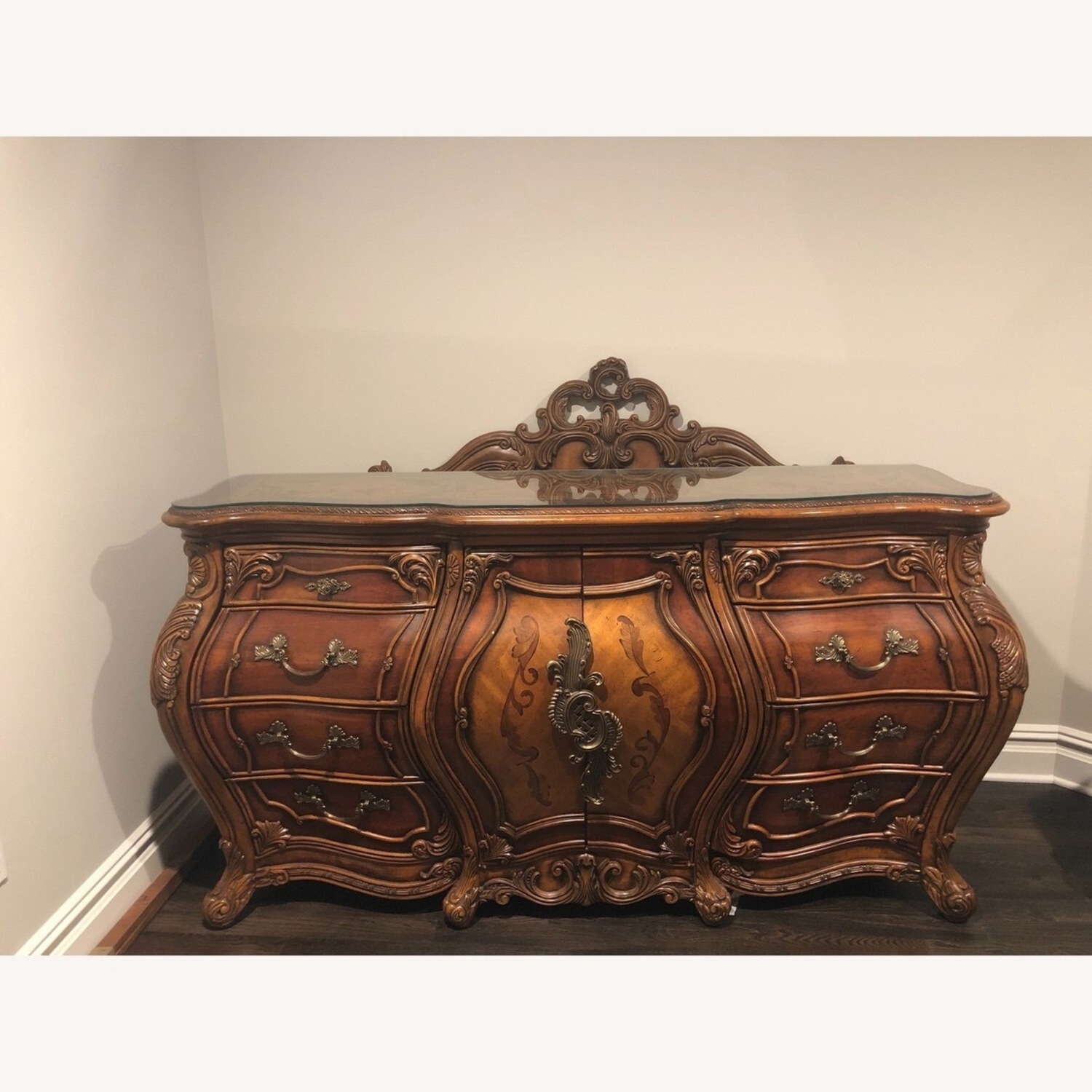 Michael Amini Palais Royale Dresser with Mirror - image-3