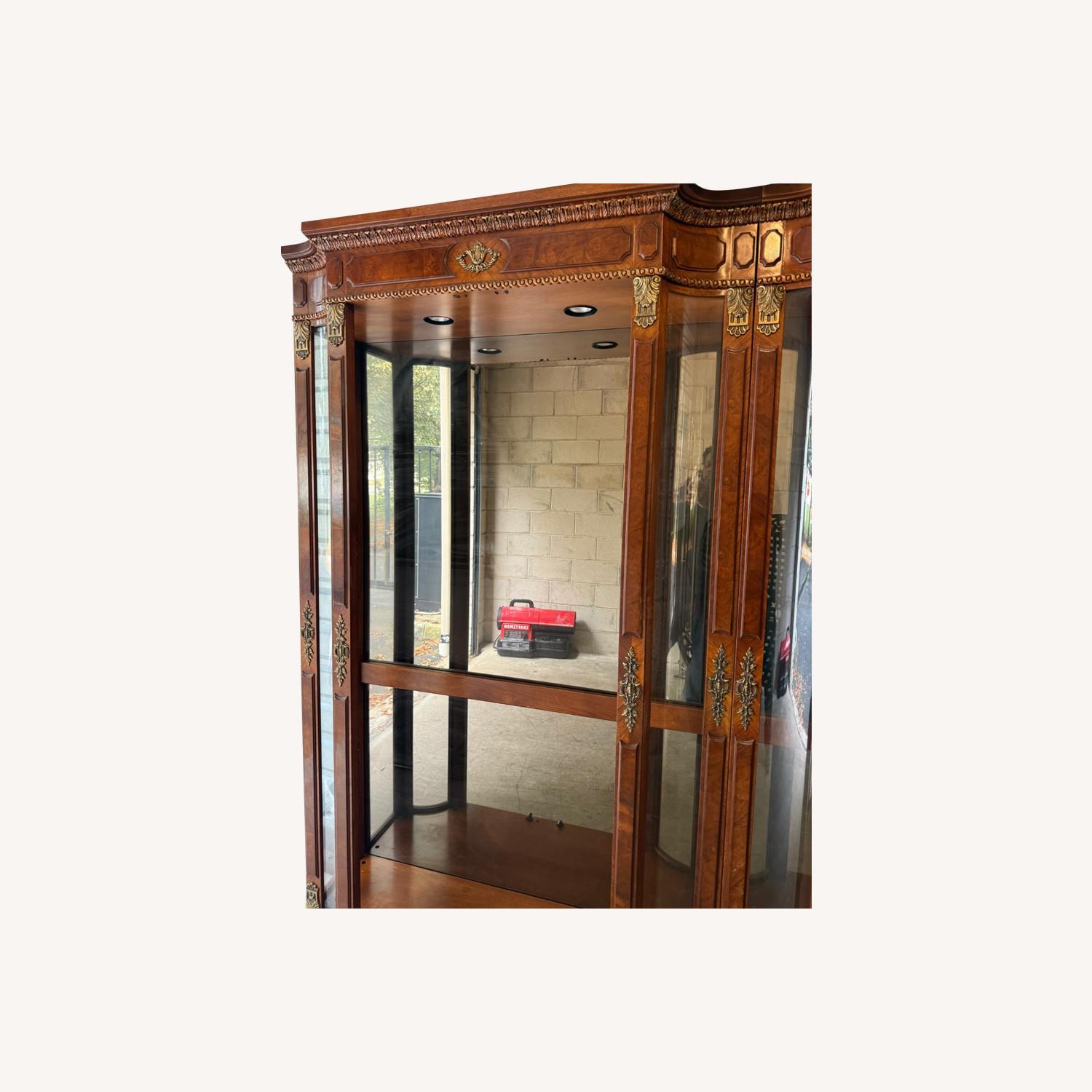 Henredon Illuminated Cabinet - image-0