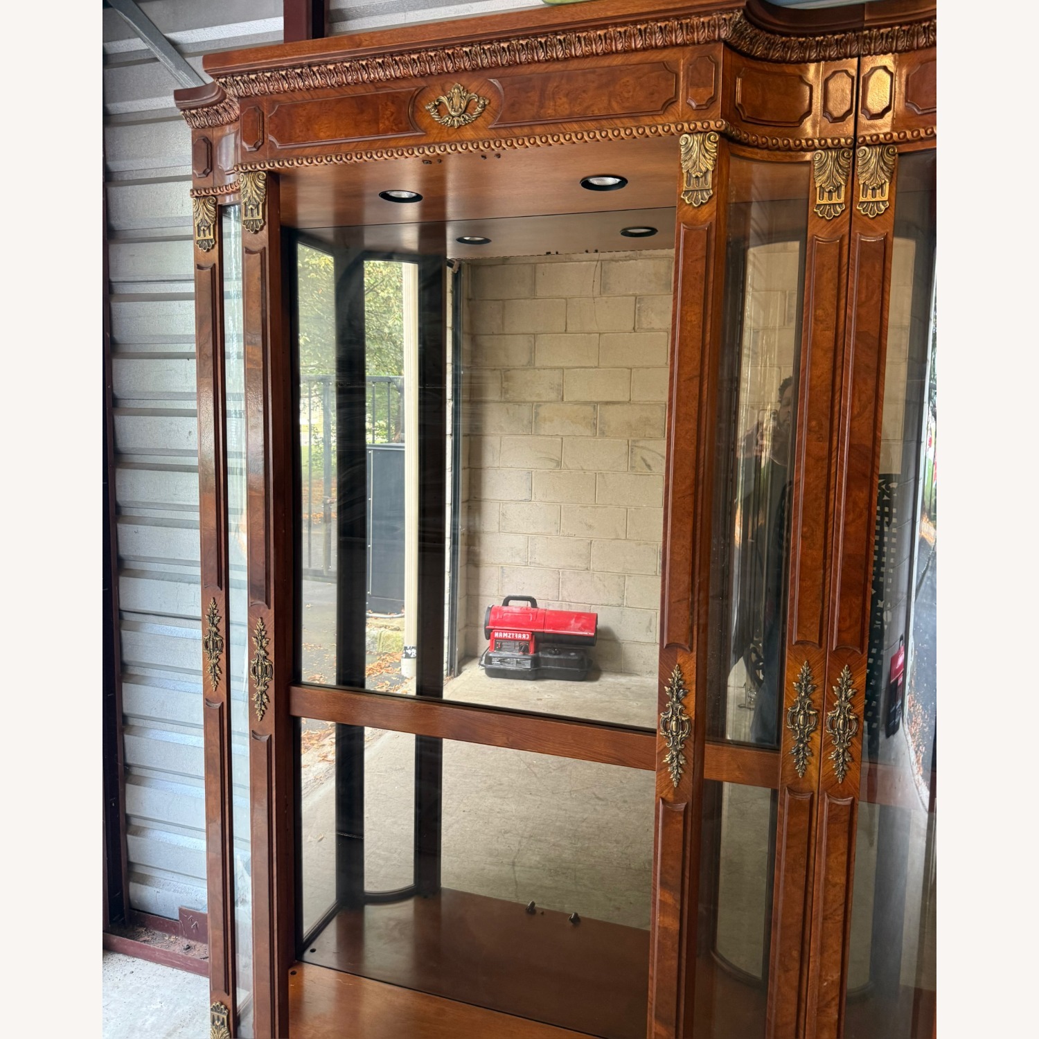 Henredon Illuminated Cabinet - image-1