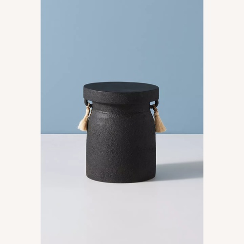 Used Anthropologie Waverly Tasseled Stool for sale on AptDeco