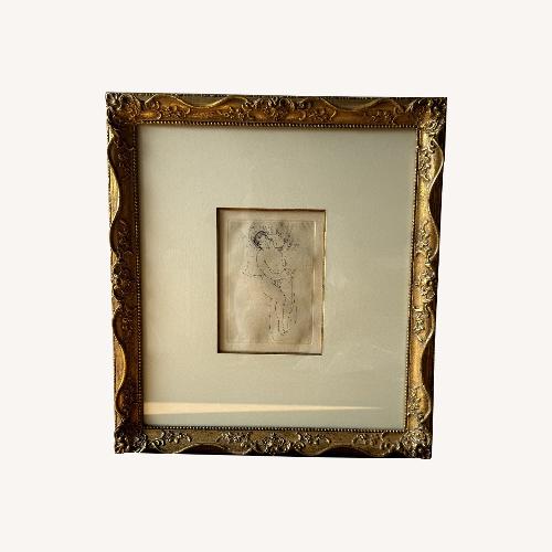 Used Femme nue couchee. Etching. No. 123183. C.1906 for sale on AptDeco