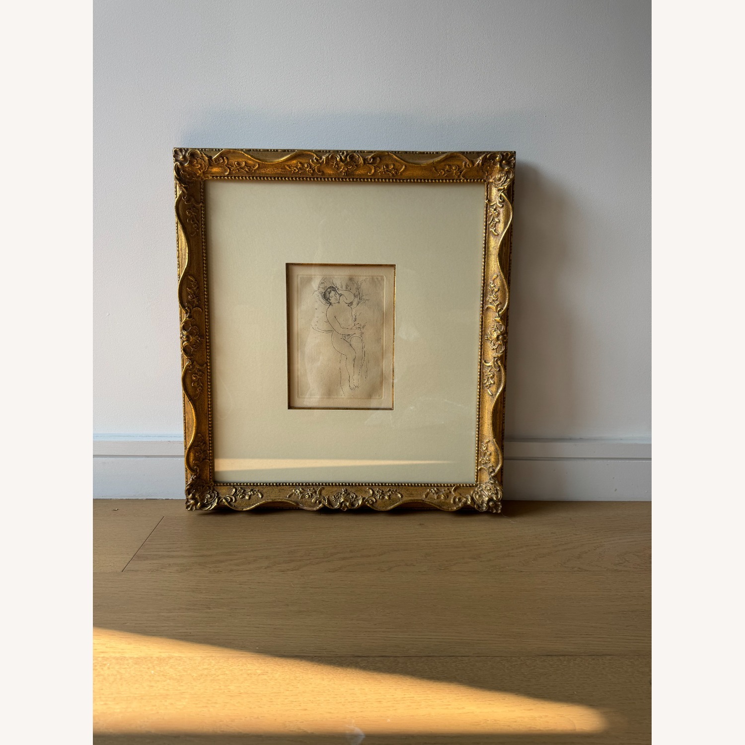 Femme nue couchee. Etching. No. 123183. C.1906 - image-1