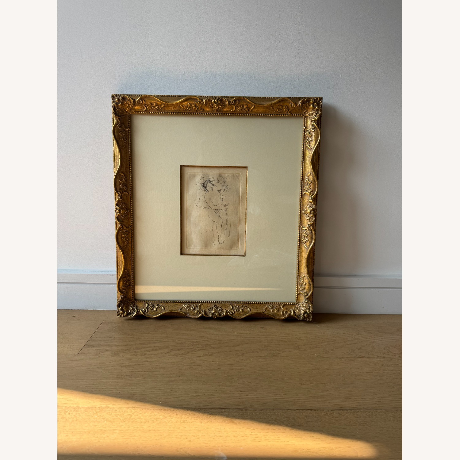 Femme nue couchee. Etching. No. 123183. C.1906 - image-2