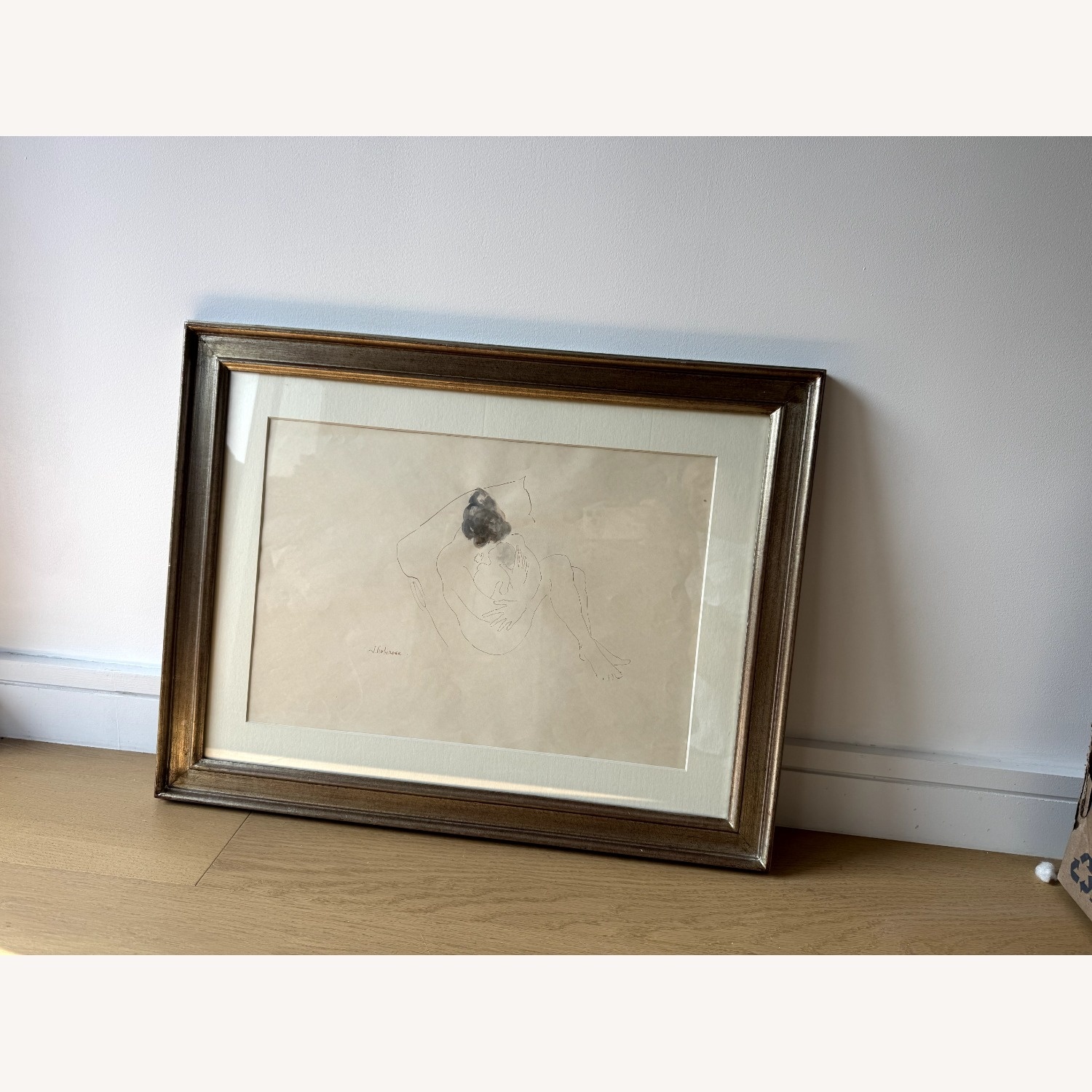 Mother and Child Abstract Sketch - image-2