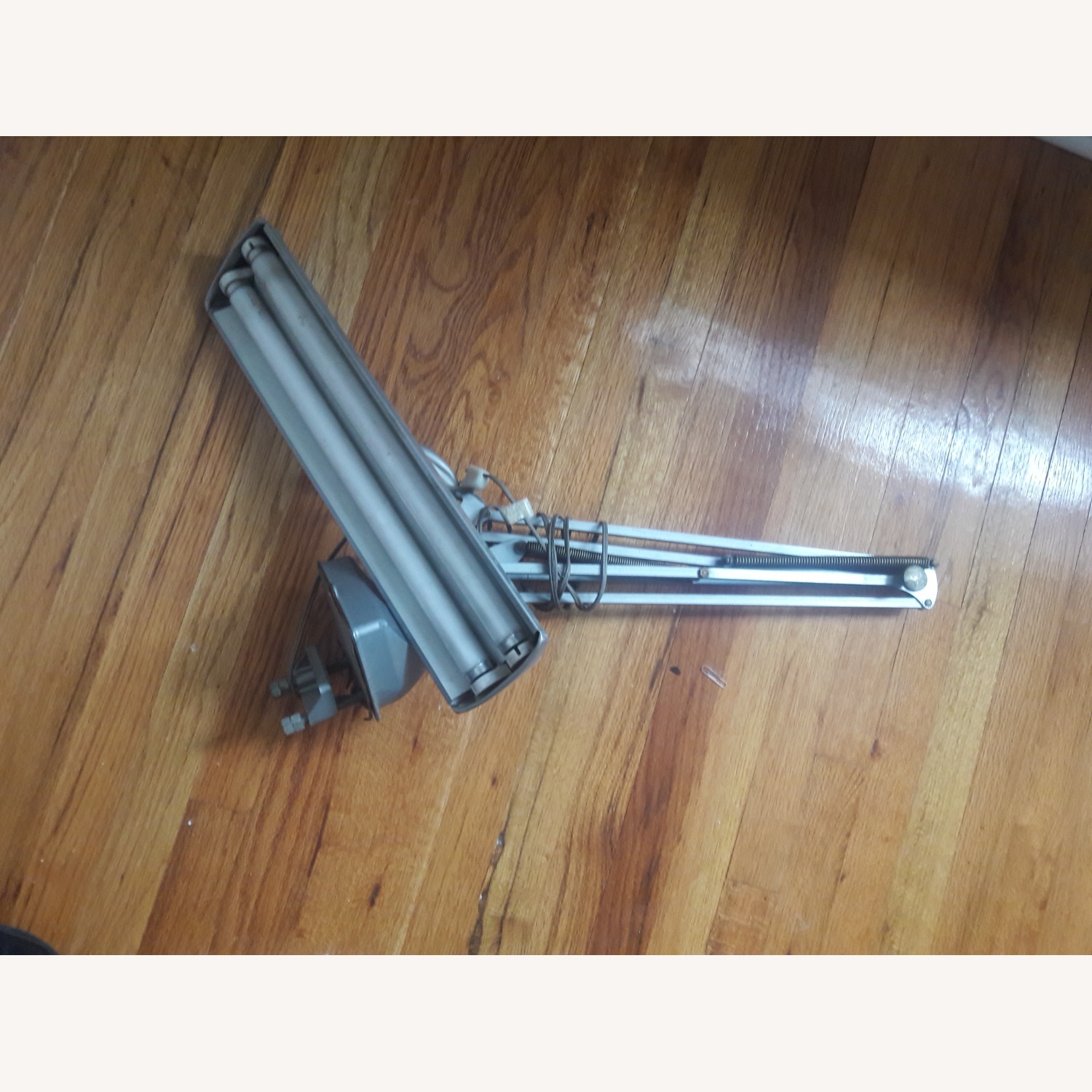 Vintage Industrial Florescent Desk Task Lamp - image-1