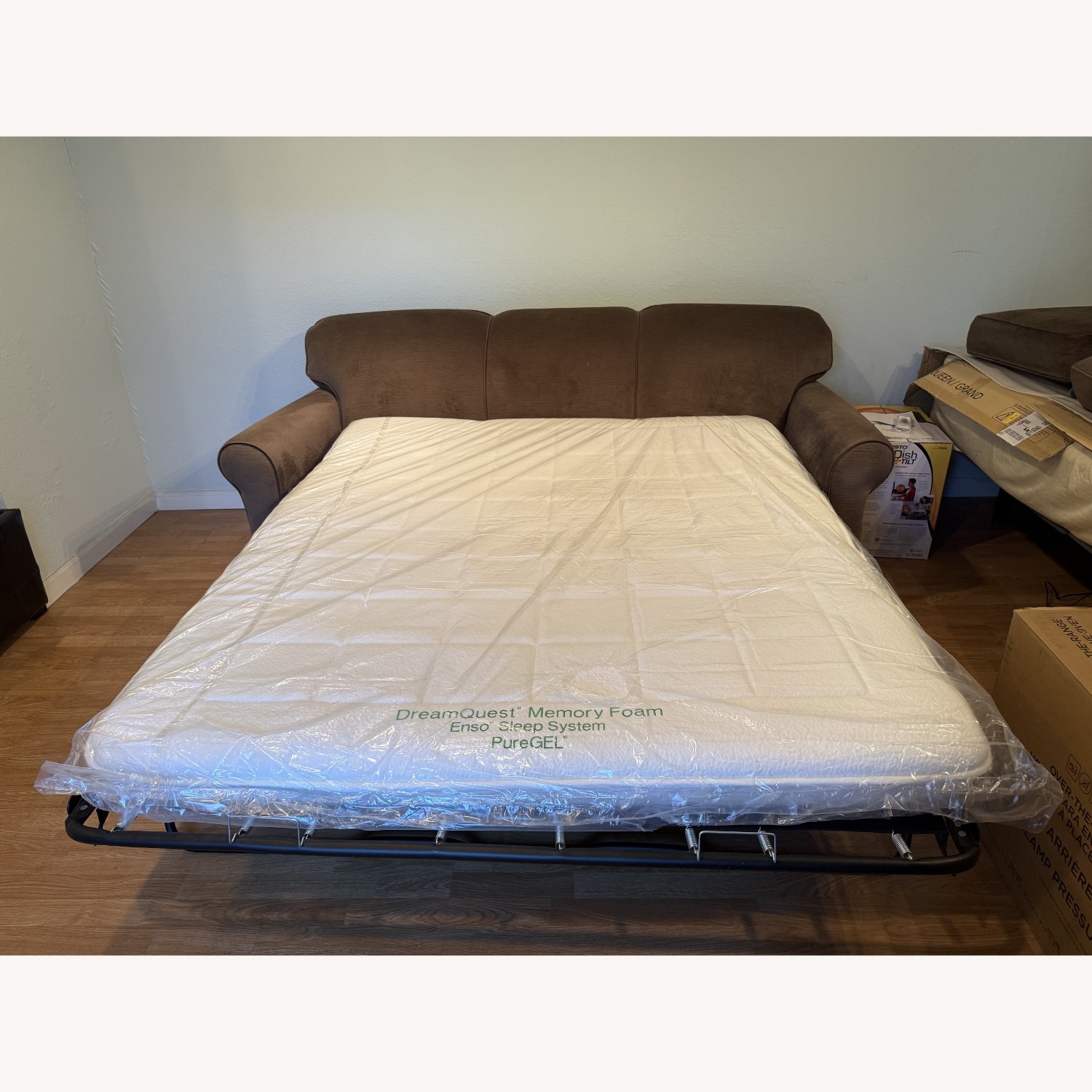 Fabric Queen Sleeper Sofa - image-2