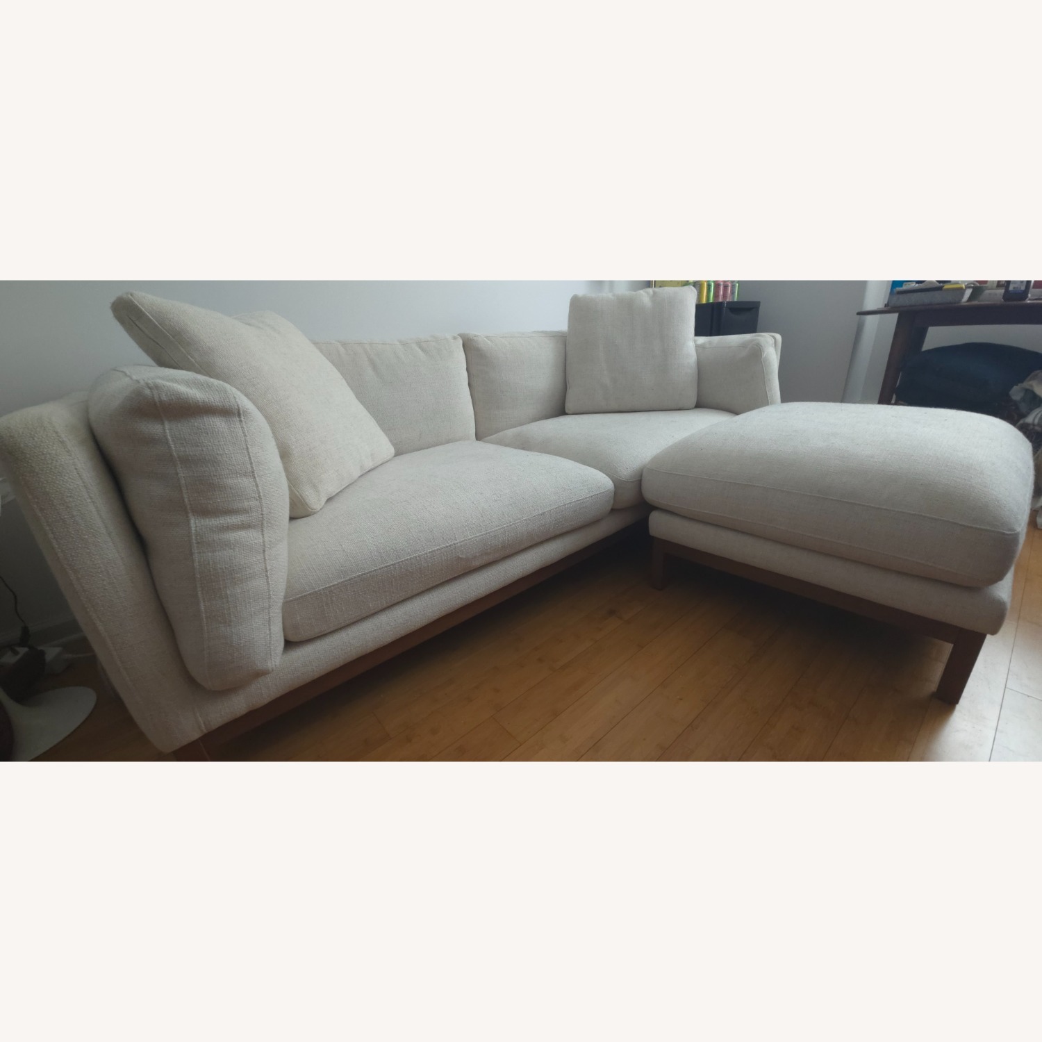 Castelry Owen 2 Seat Sofa and Ottoman - image-1