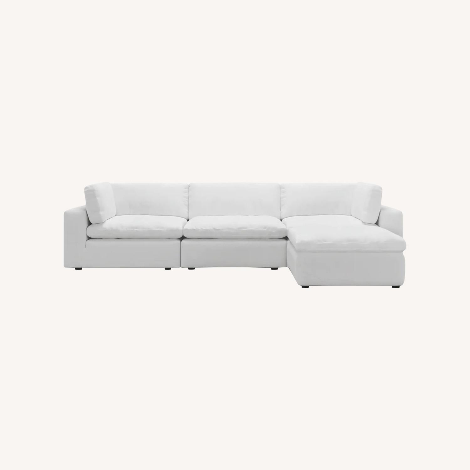 Modani Gray Cloud Couch - image-0