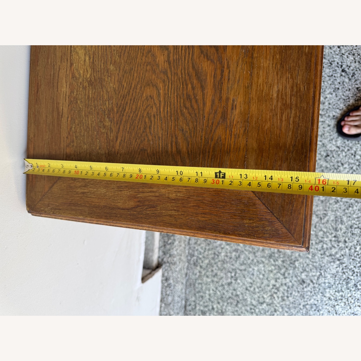 Light Brown Wood Cabinet With Storage - image-7