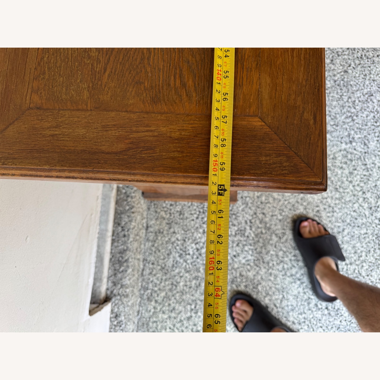 Light Brown Wood Cabinet With Storage - image-6