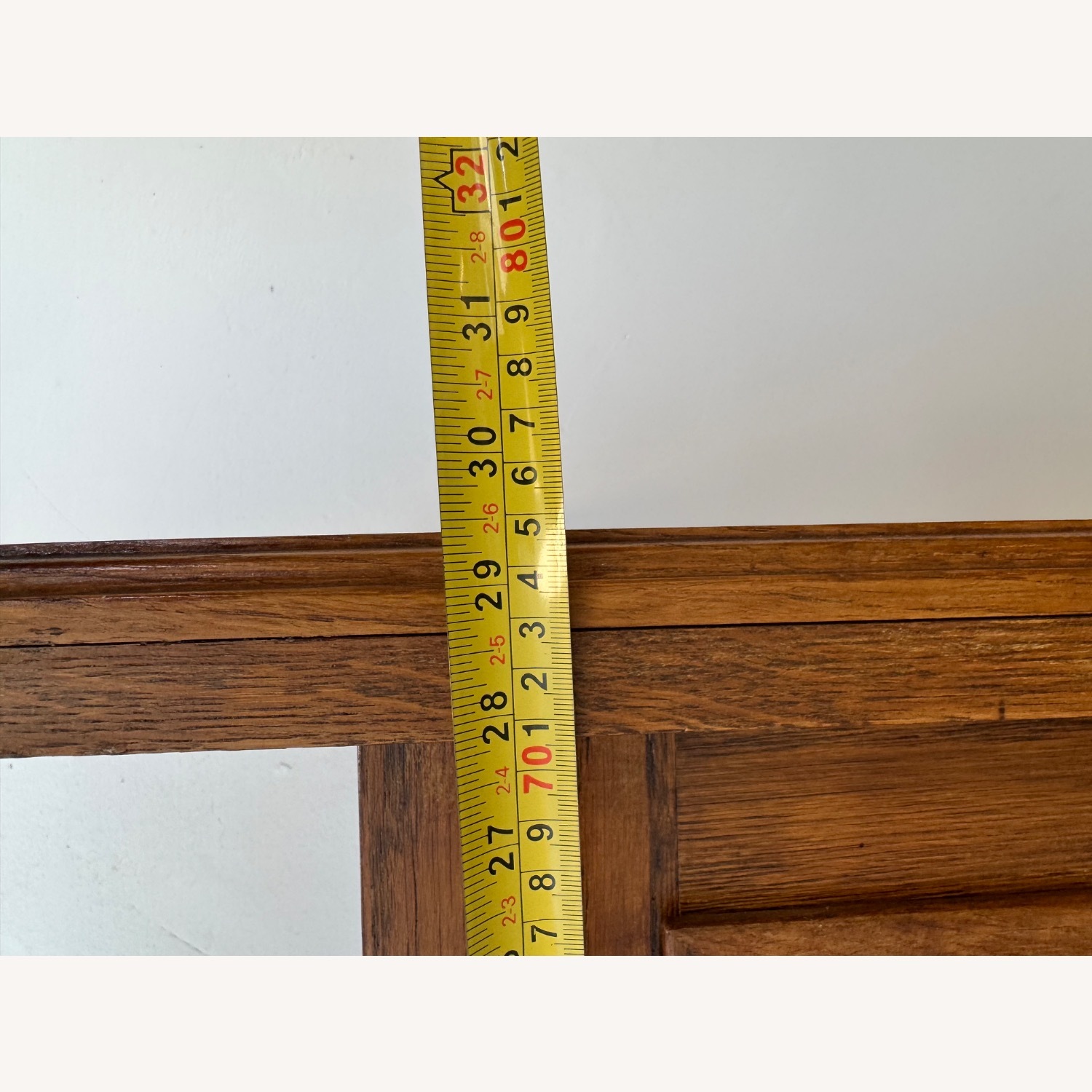 Light Brown Wood Cabinet With Storage - image-5