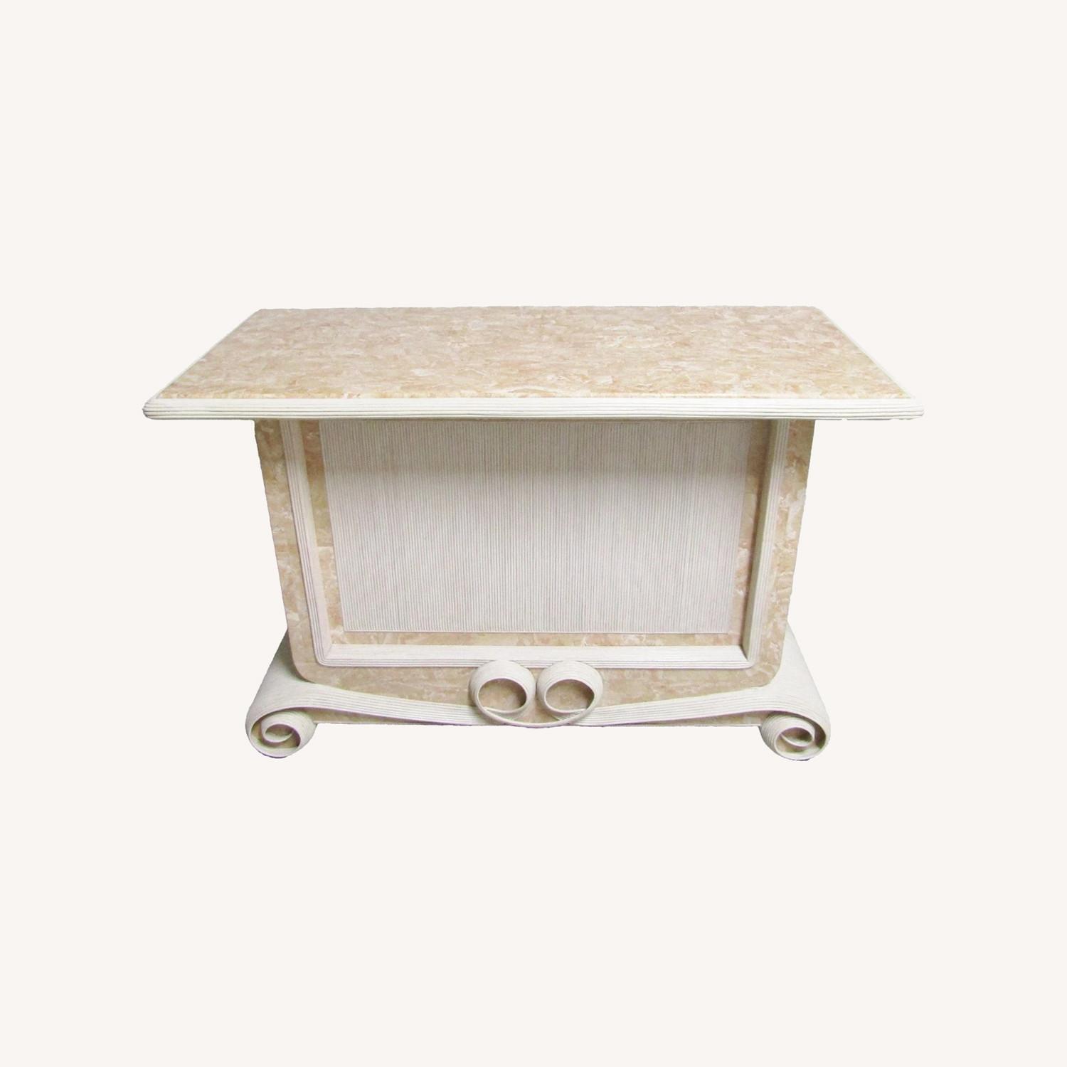 Betty Cobonpue Tessellated Stone Pencil Reed Bar - image-0