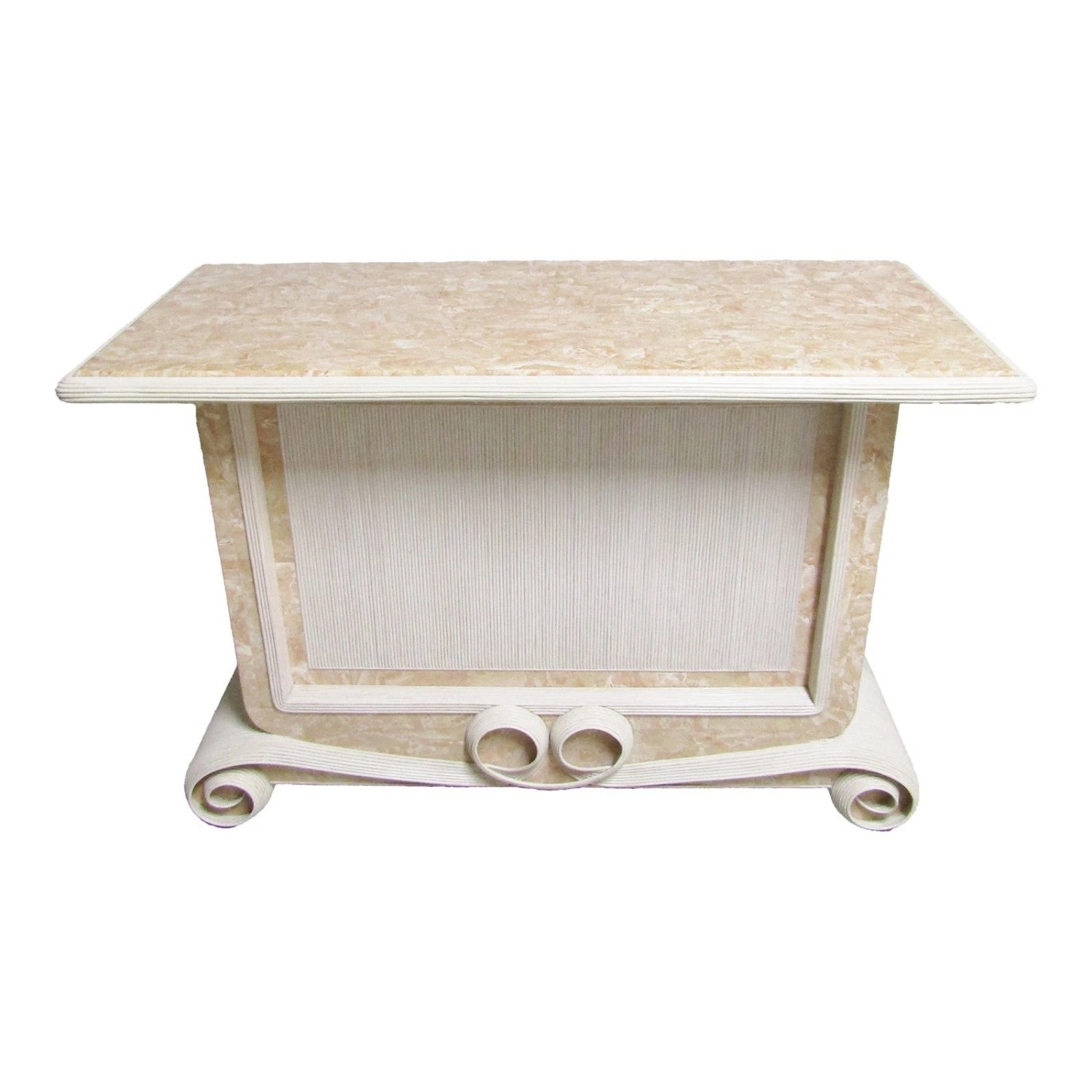 Betty Cobonpue Tessellated Stone Pencil Reed Bar - image-1