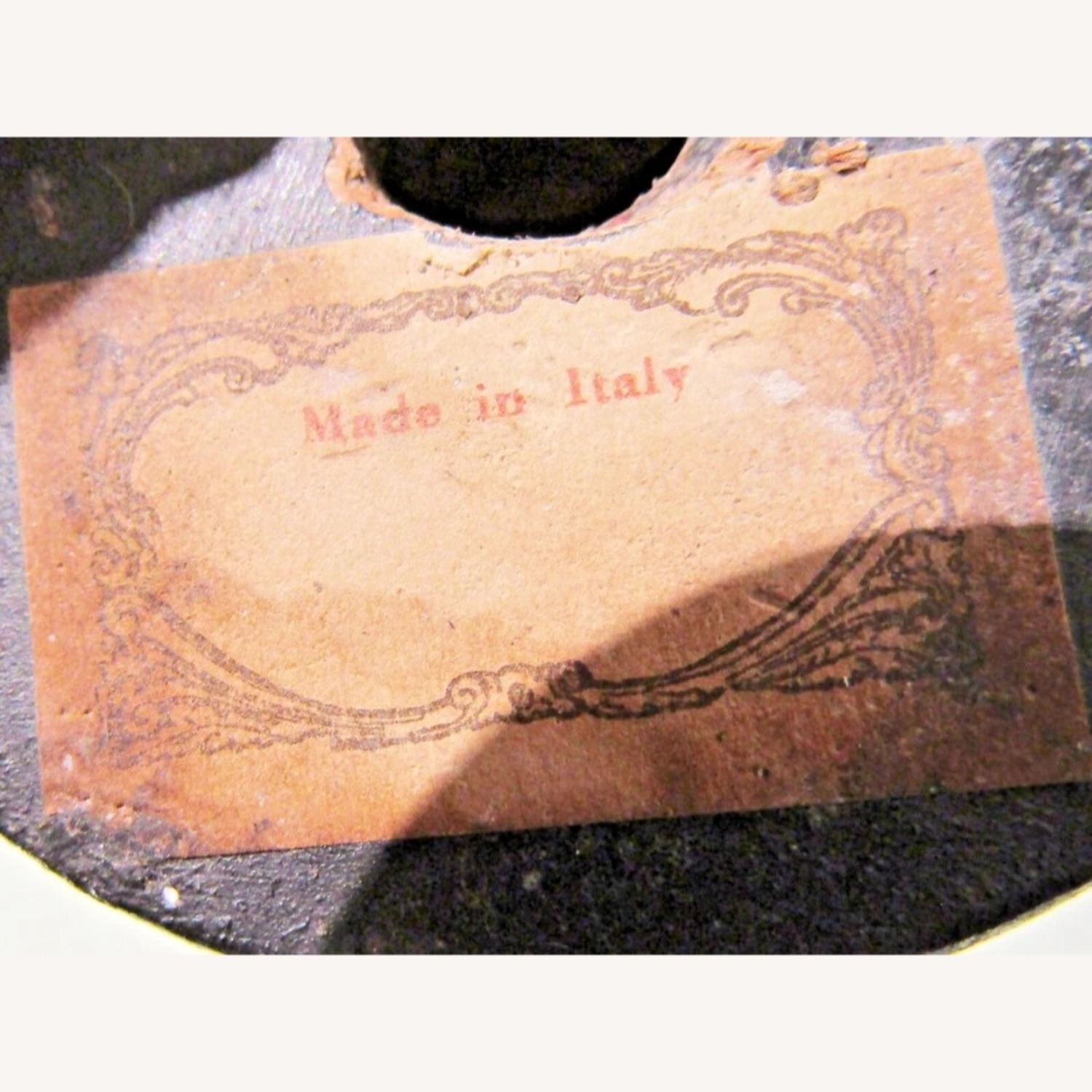 Italian Hand Carved Wood Glass Top Cocktail Table - image-11