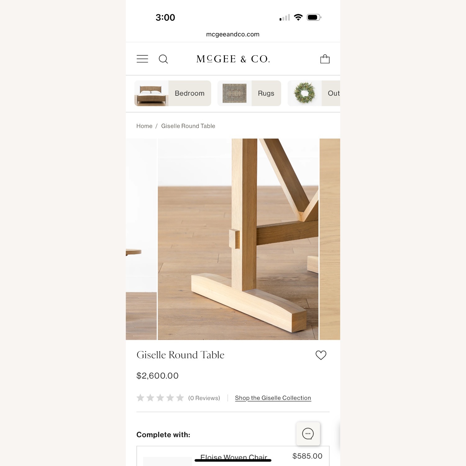 McGee & Co. Gisele Round Dining Table - image-8