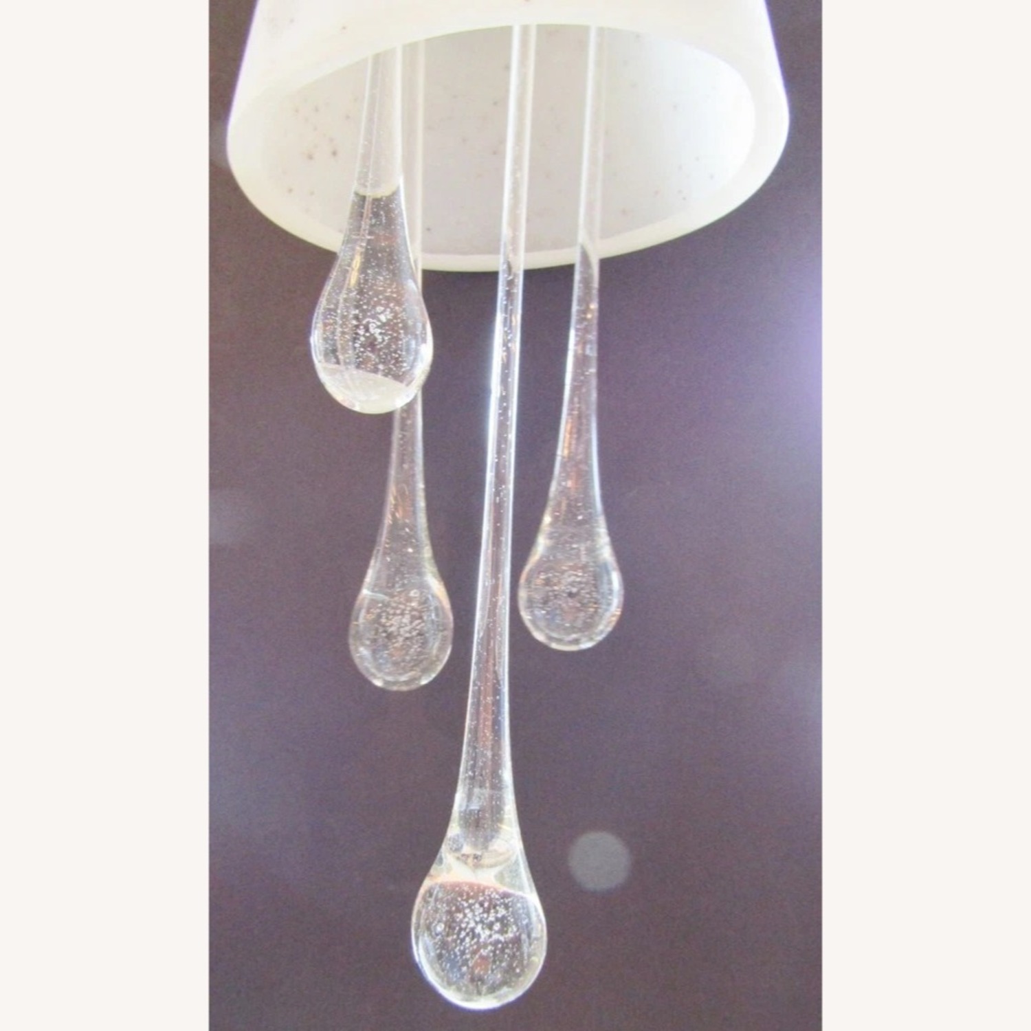 Carlos De Anda Pendant with Four Glass Raindrops - image-2