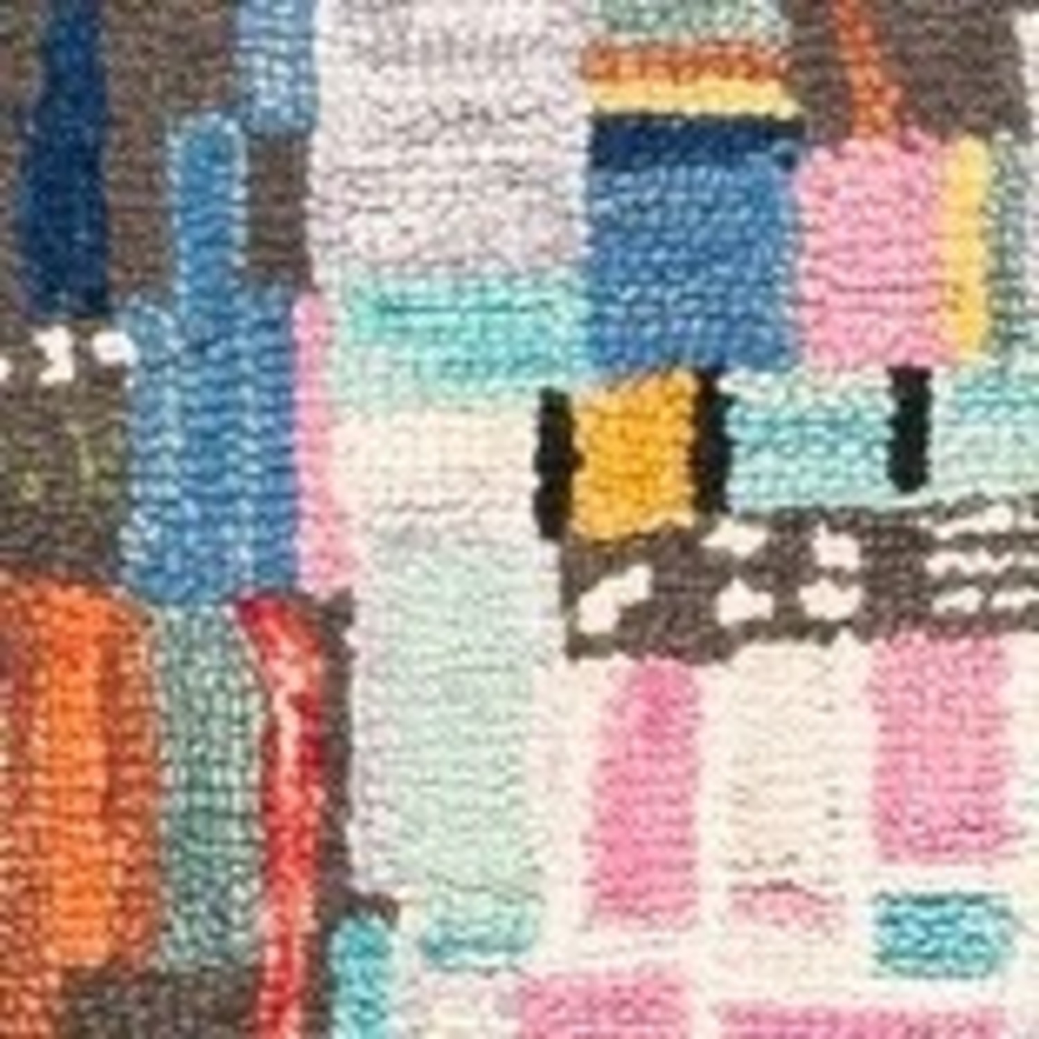 Aspen Ellada Bohemian Abstract Wool Rug - image-2