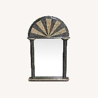 Maitland-Smith Tessellated Stone Wall Mirror