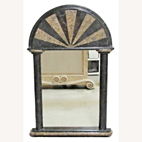 Used Maitland-Smith Tessellated Stone Wall Mirror for sale on AptDeco