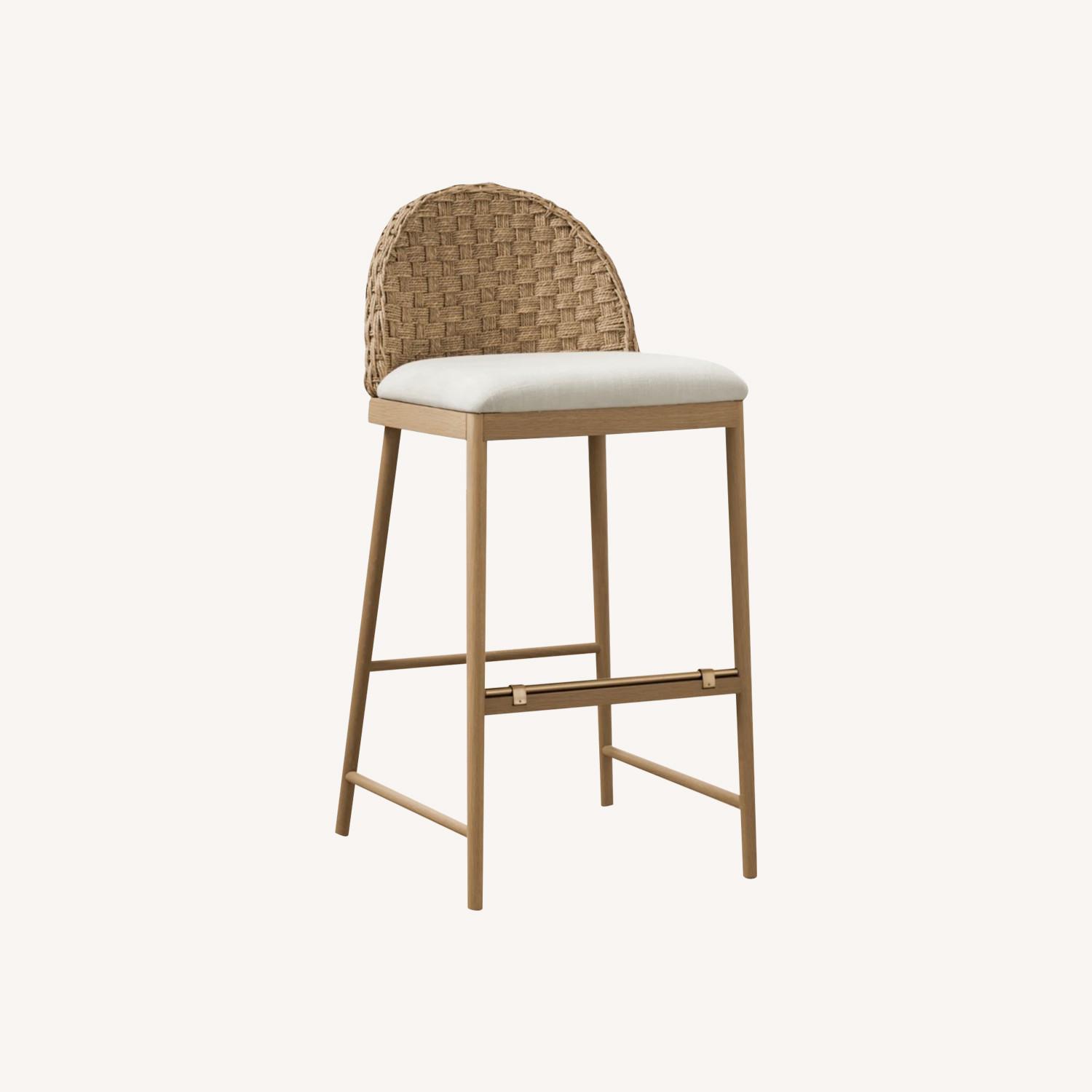 Set of 2 McGee and Co Molly Bar Stools - image-0