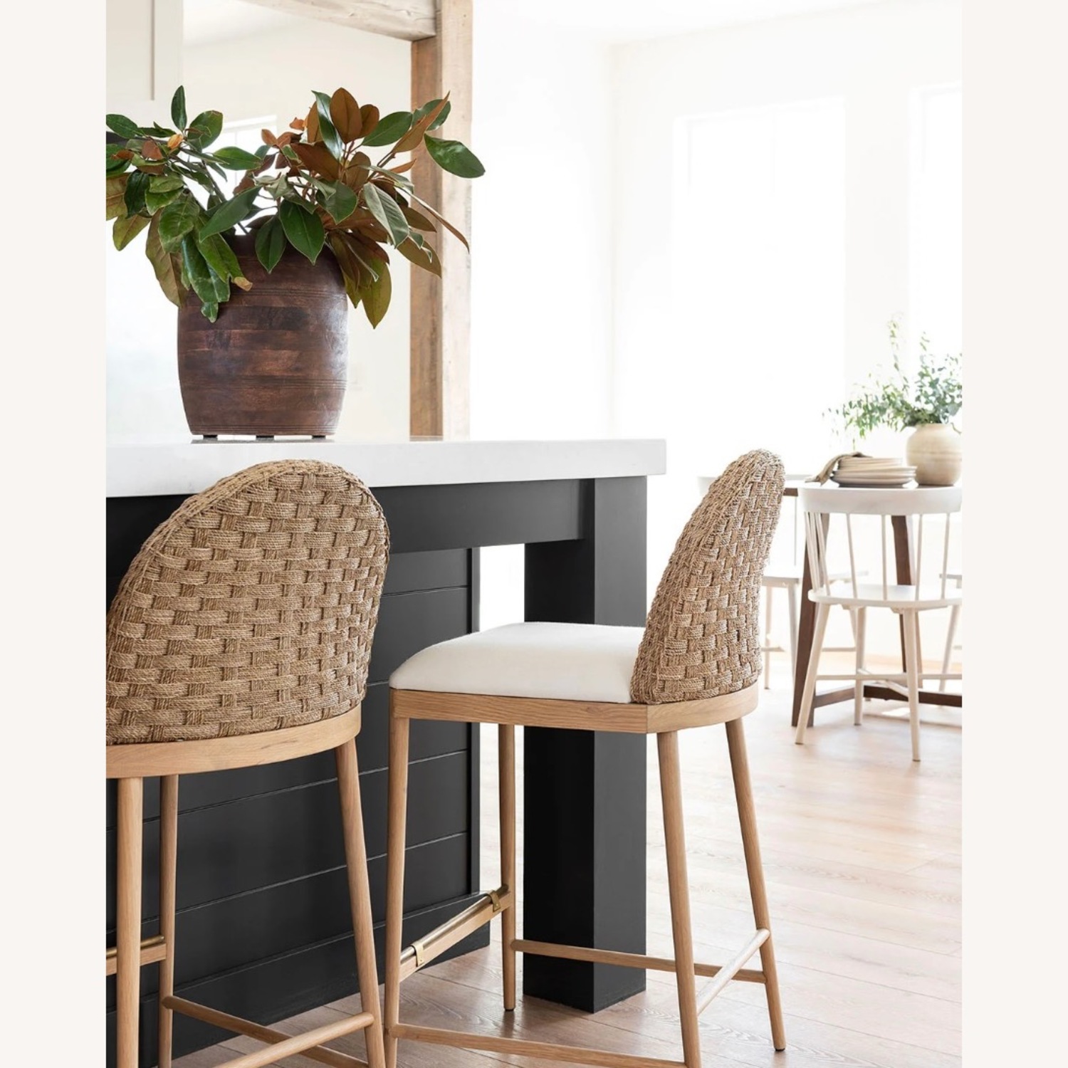 Set of 2 McGee and Co Molly Bar Stools - image-5