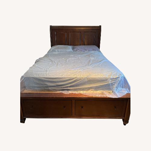 Used Costsco Queen Bed Frame  for sale on AptDeco