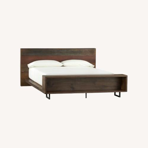 Used Crate & Barrel Atwood Queen Bed  for sale on AptDeco