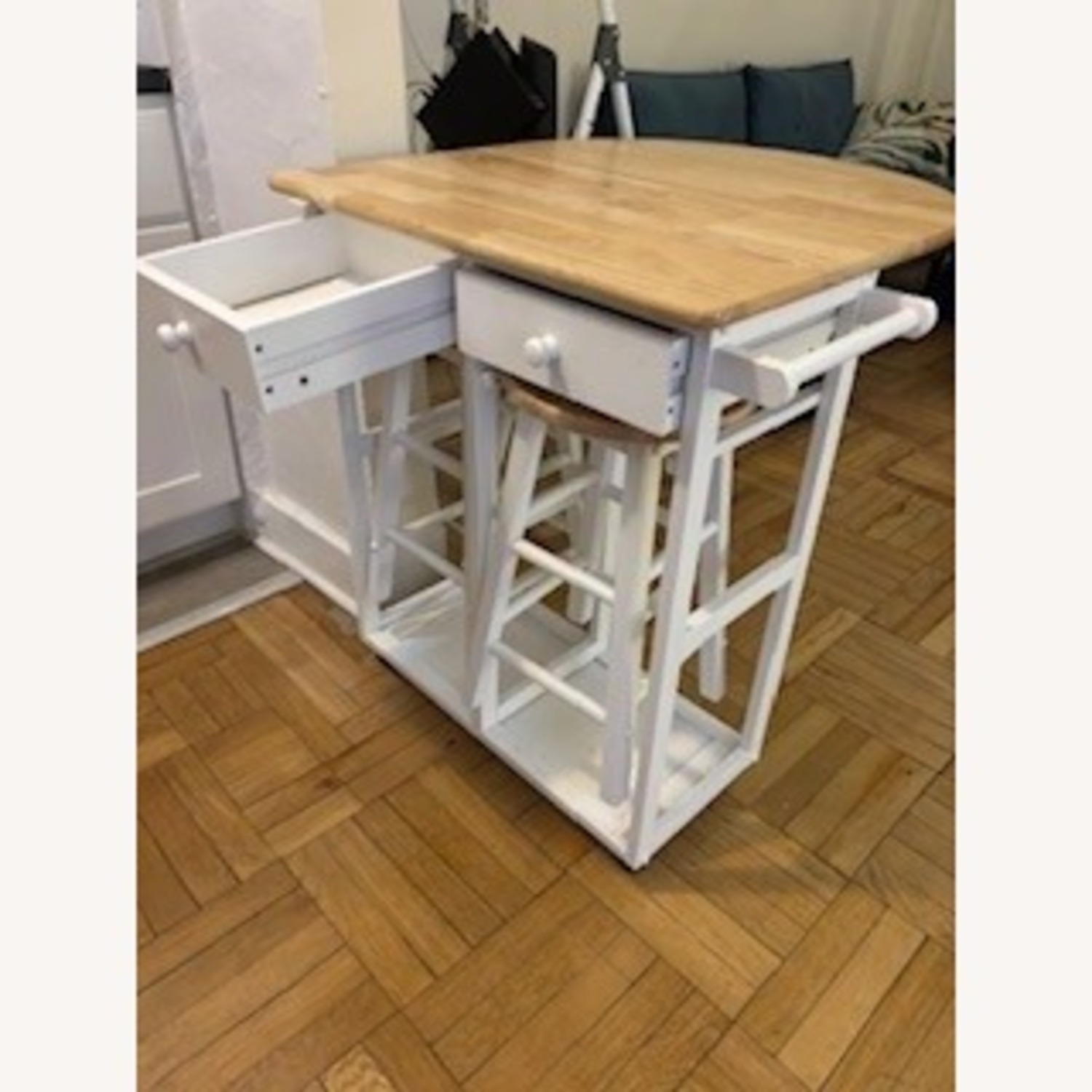 Wayfair Space-Saving High Top Table with Chairs - image-2