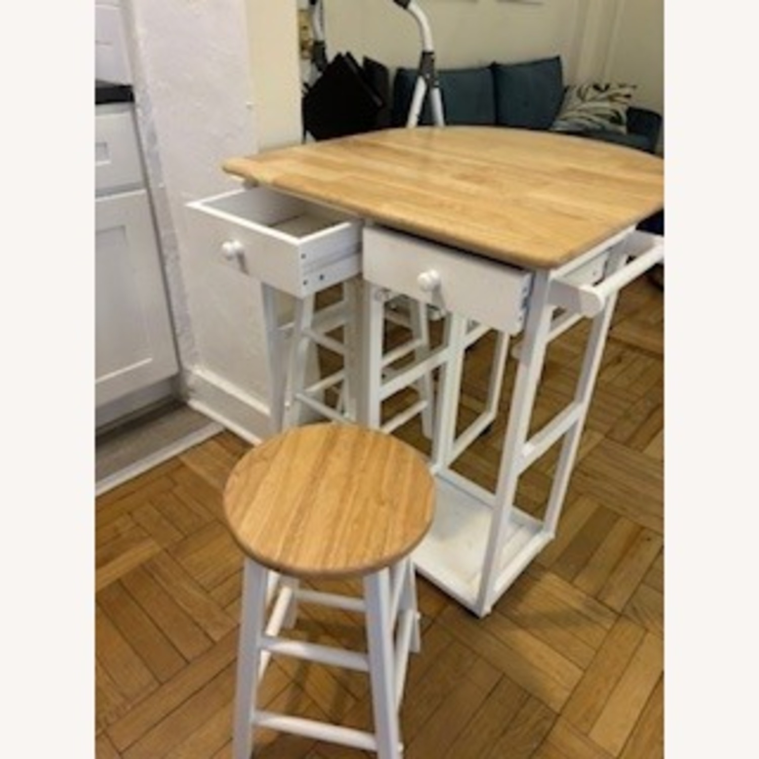 Wayfair Space-Saving High Top Table with Chairs - image-3