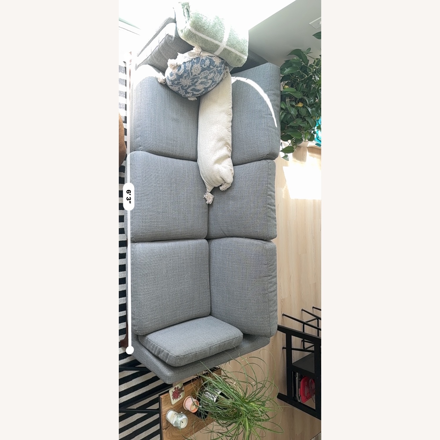 Article Ceni 83" Small Grey Sofa - image-3
