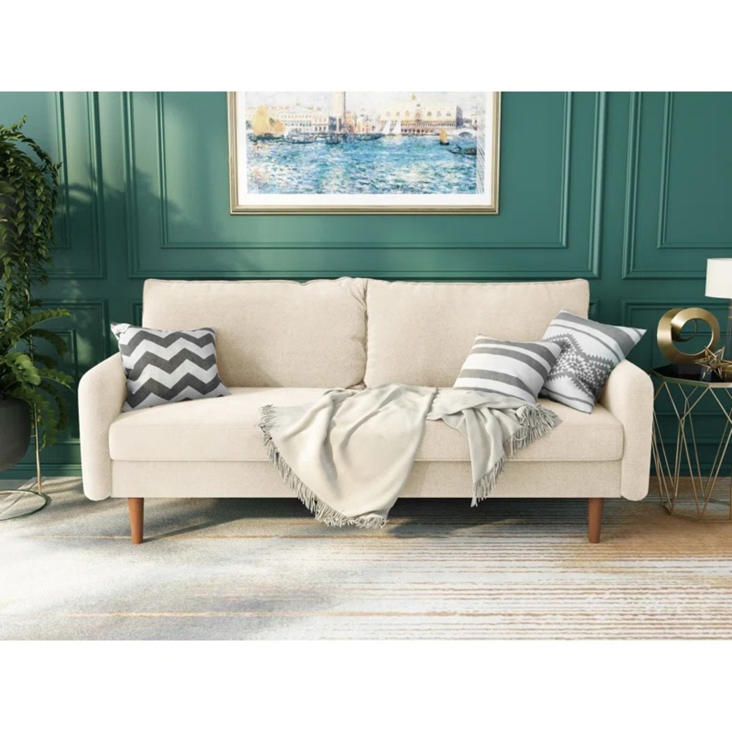 Cococon Prussian Blue Couch - image-2