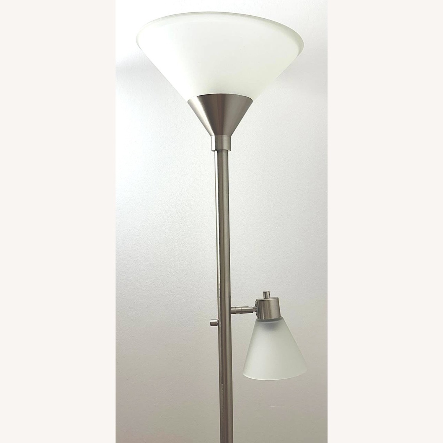 Modern Glass 2-Light Floor Lamp - image-2