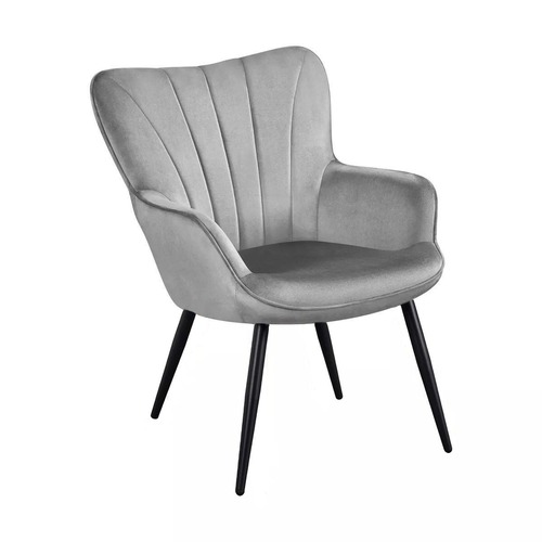 Used Modern Velvet Accent Chair for sale on AptDeco