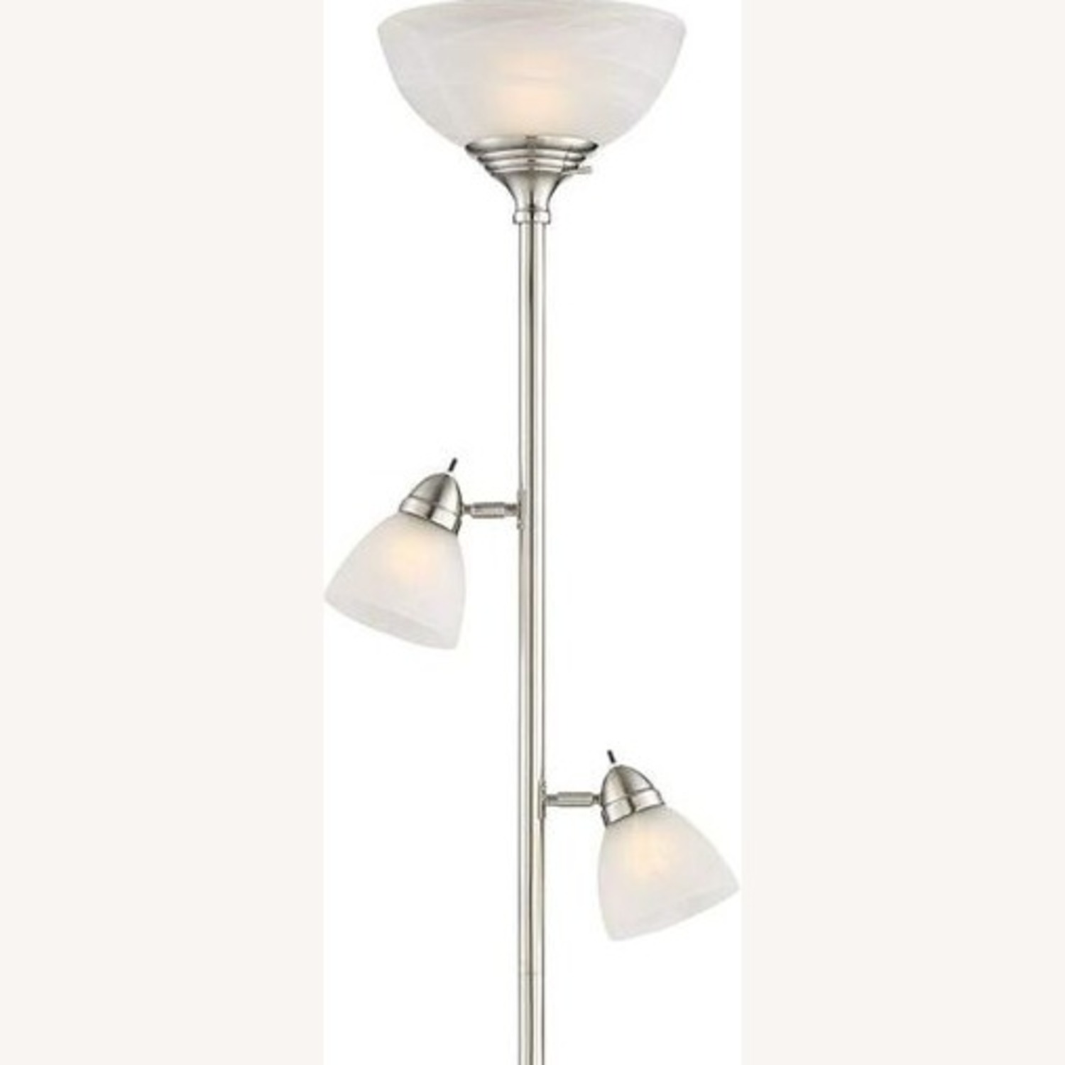 Modern Glass 3-Light Floor Lamp, Must Sell Fast - image-3