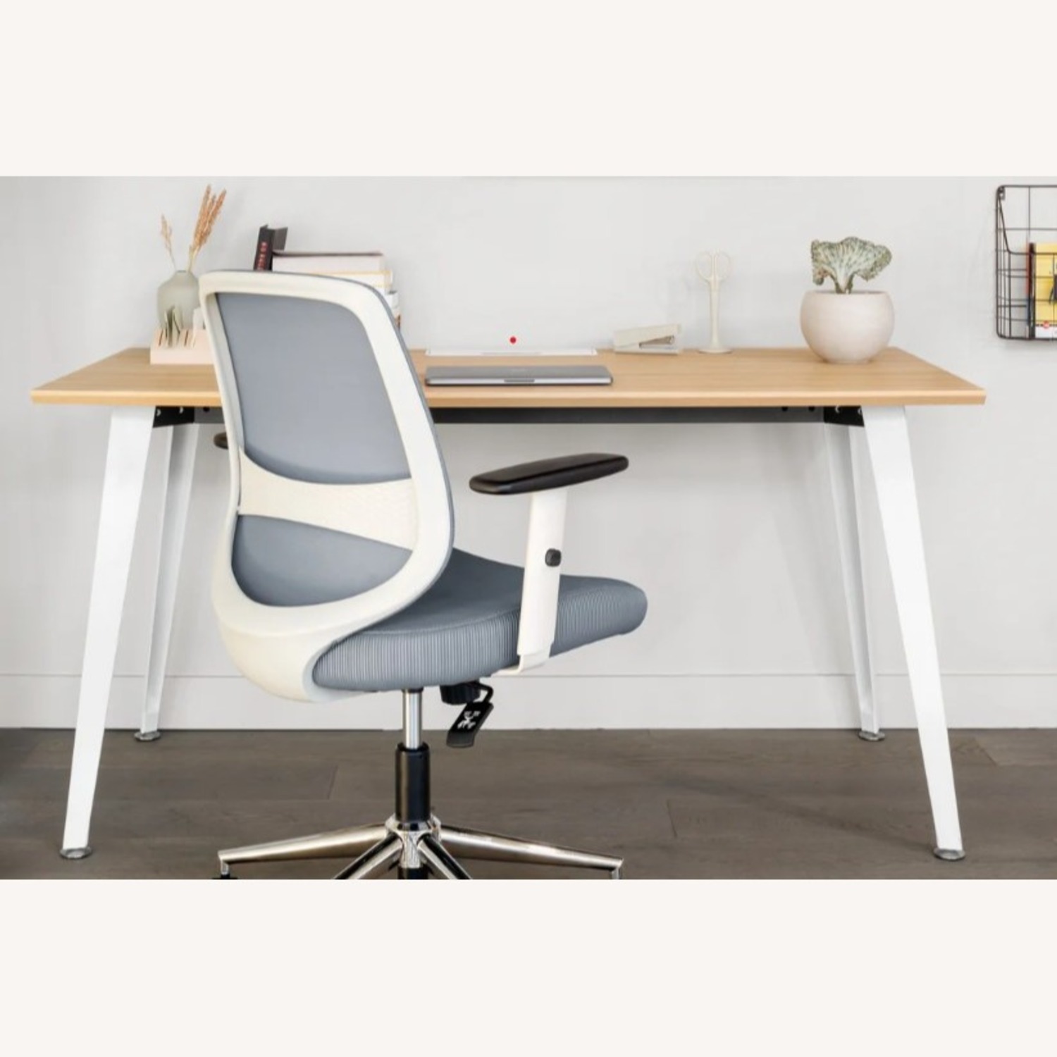  Branch Woodgrain Office Desk - image-1