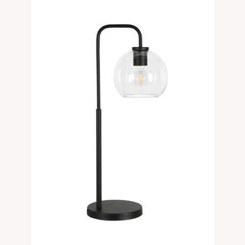 Used Modern Glass Table Lamp for sale on AptDeco