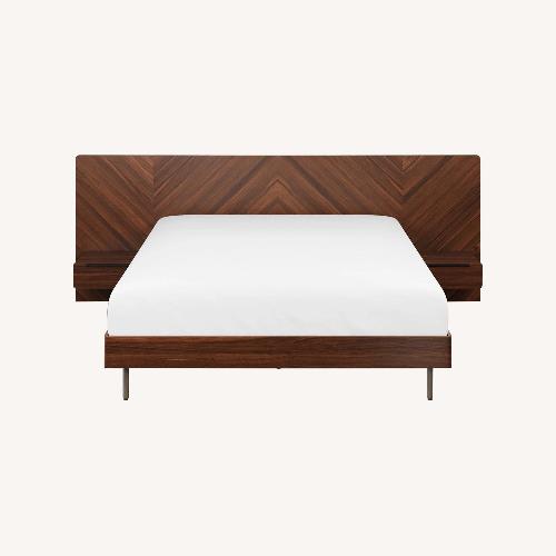 Used Nera Queen Bed with Nightstands for sale on AptDeco