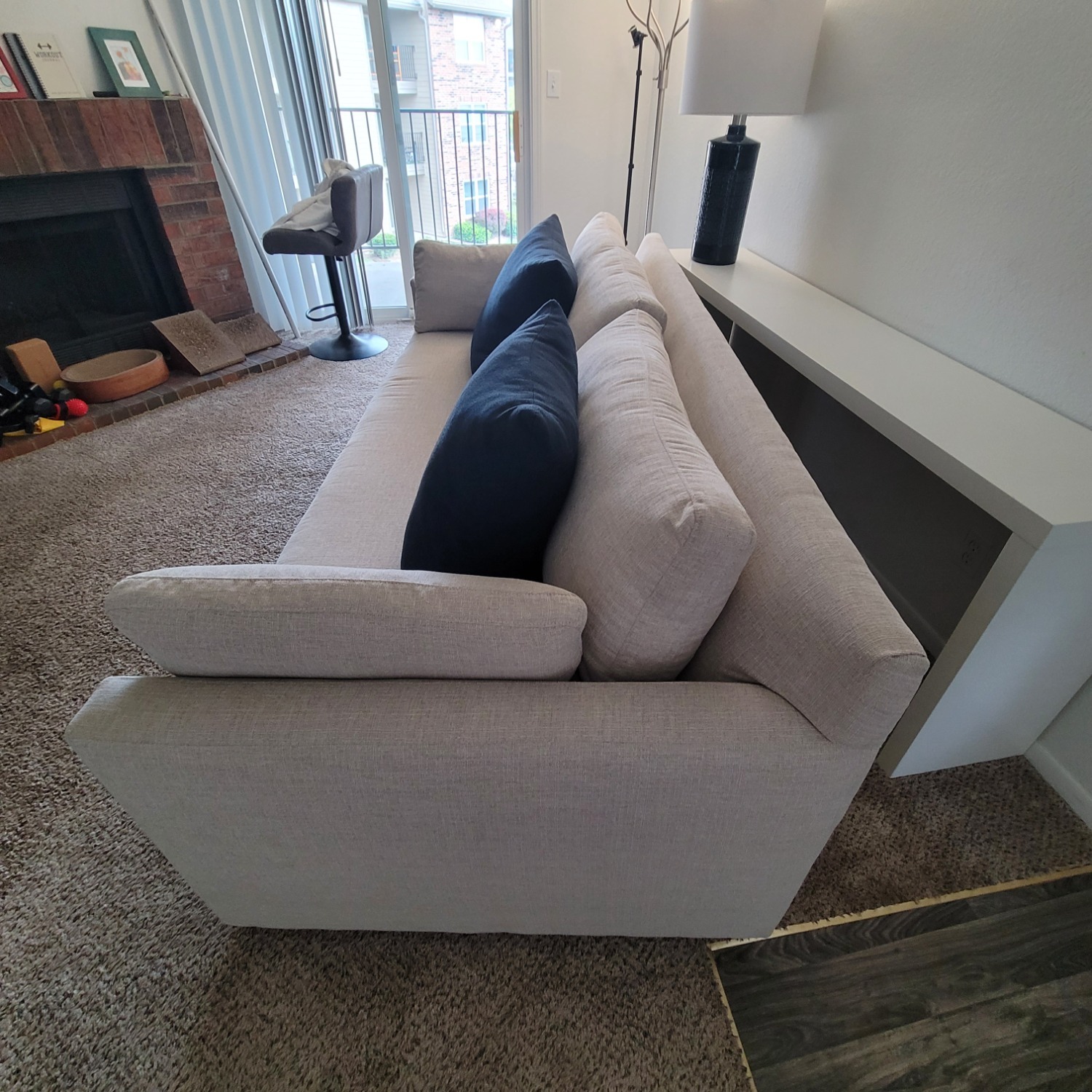 Sylvie Sofa Natural Cashew - image-2