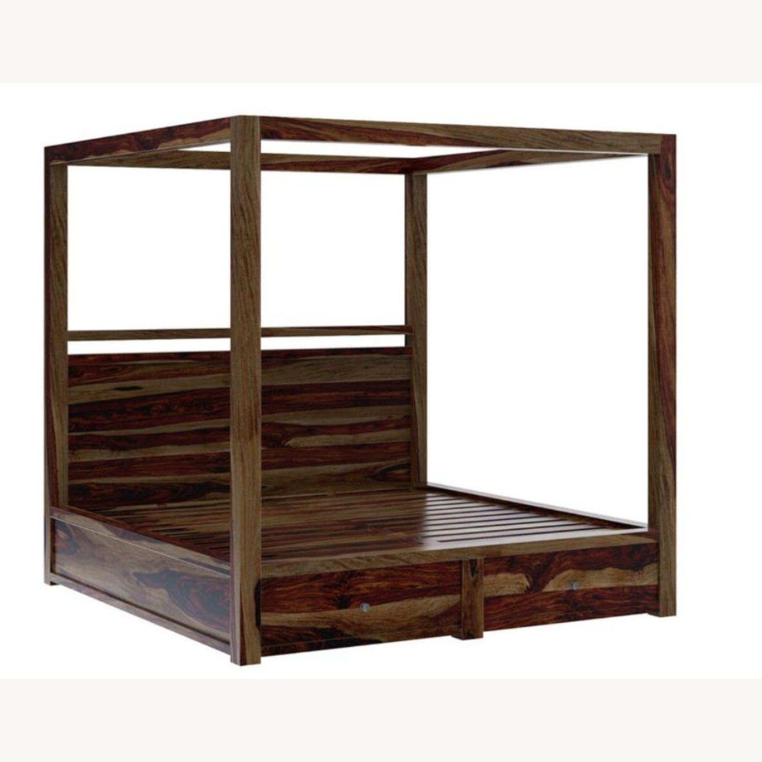 Custom Canopy King Sized Bed - image-6