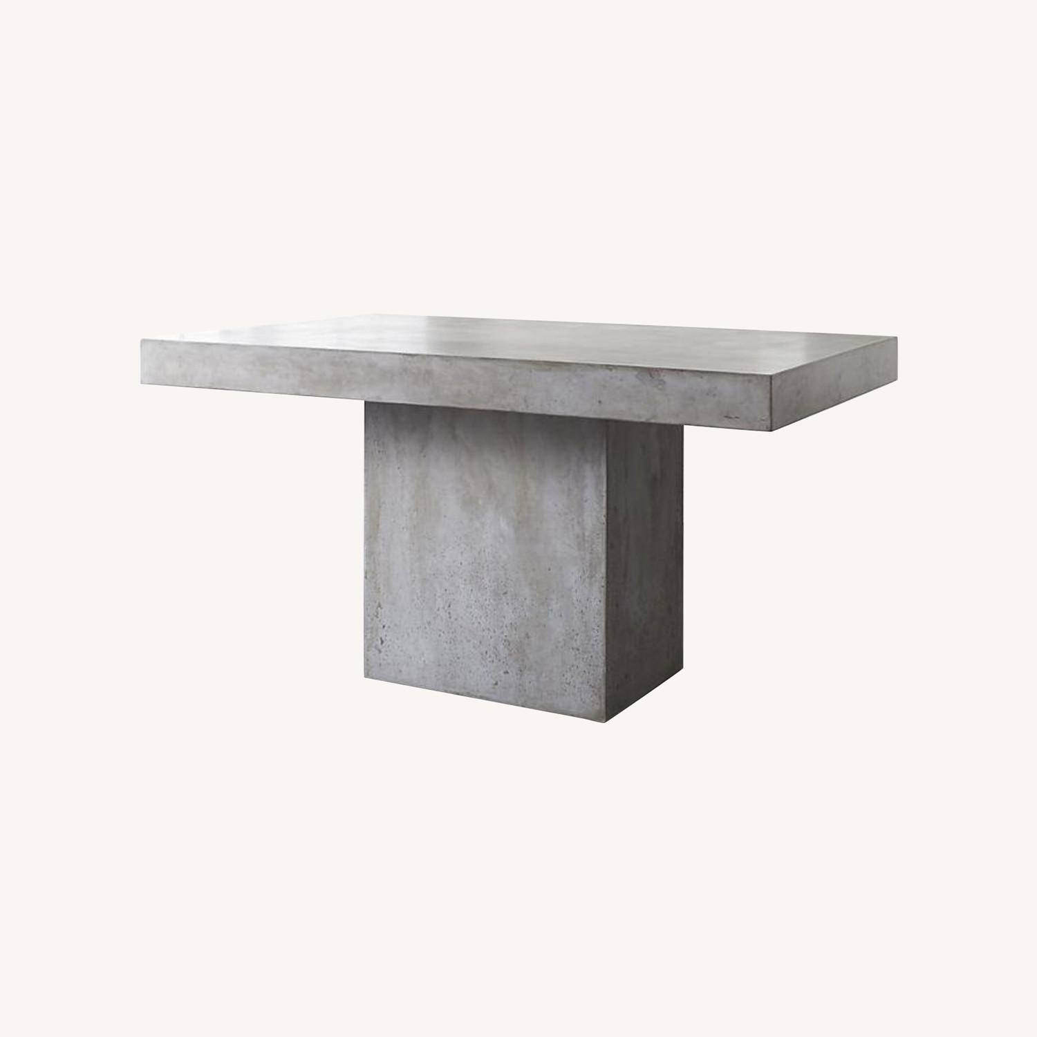 CB2 Fuze Grey Dining Table - image-0