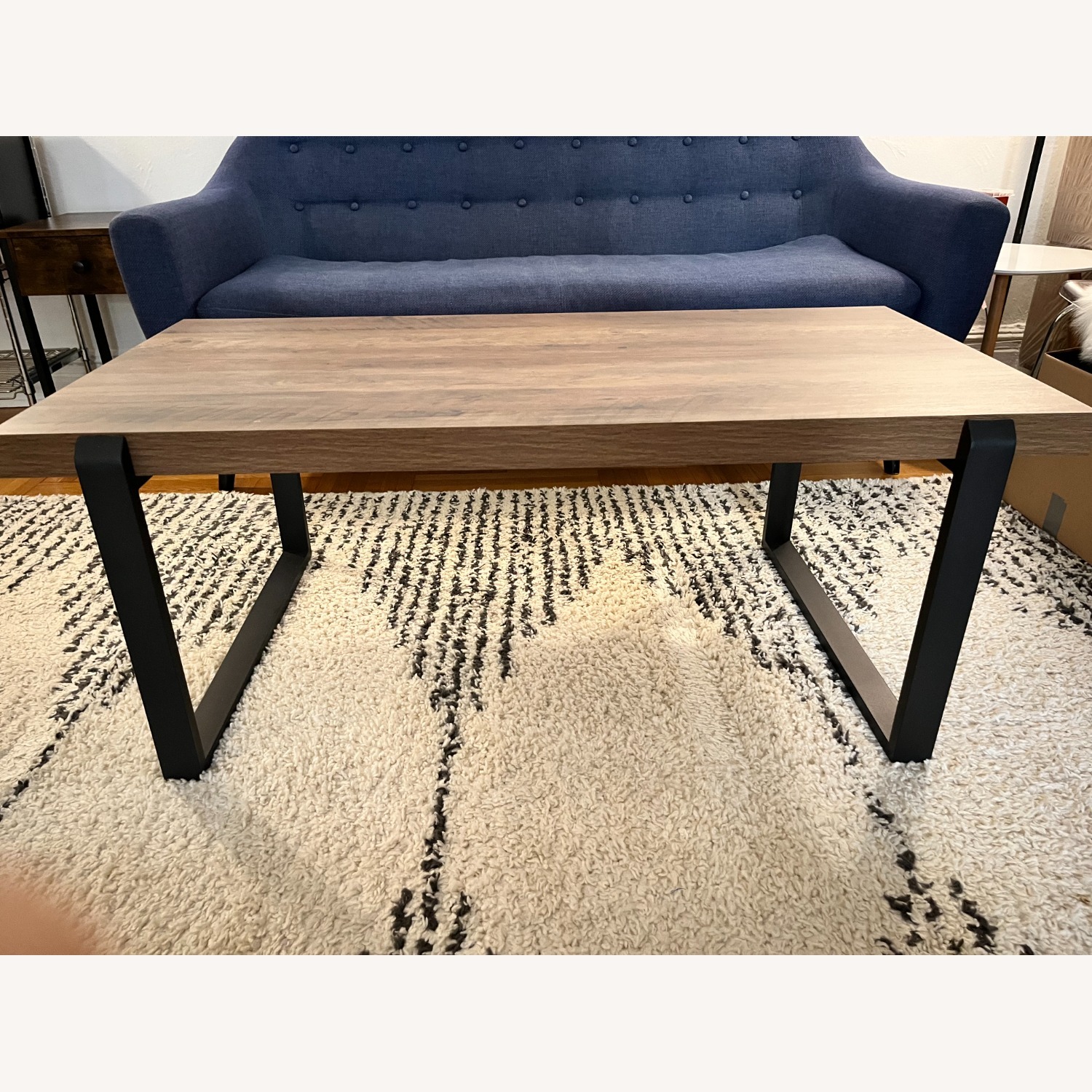 FOLUBAN Rustic Coffee Table - image-2