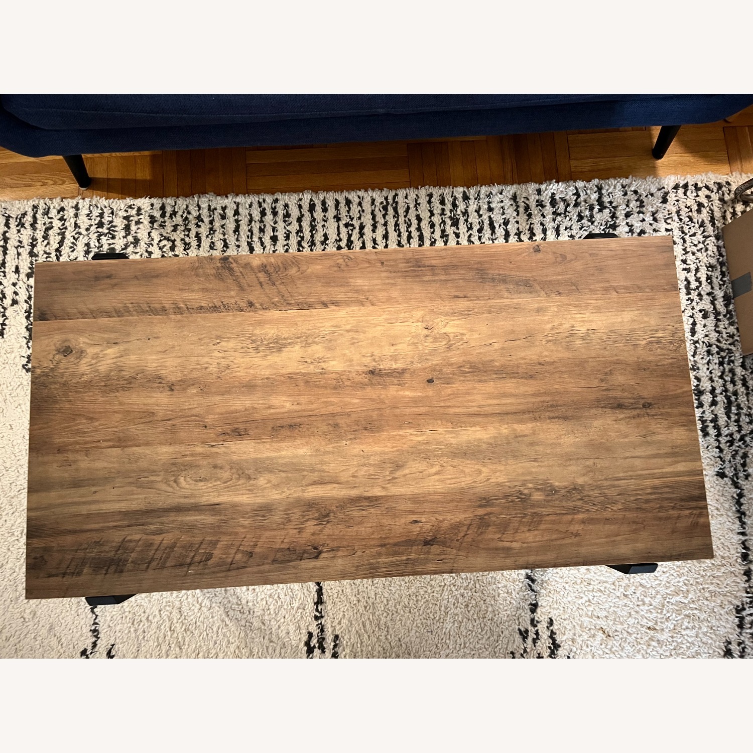FOLUBAN Rustic Coffee Table - image-3