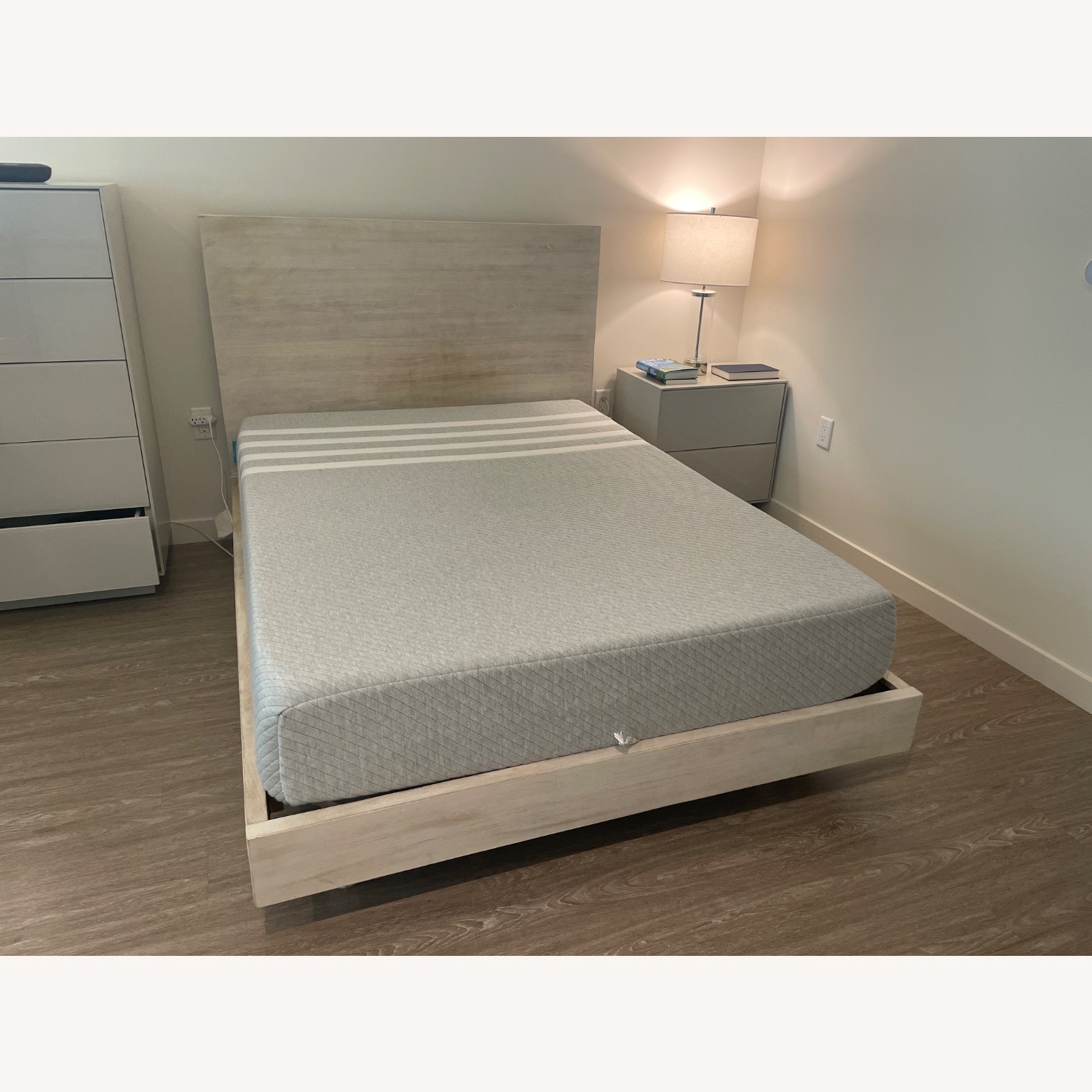 Pottery Barn Cayman Bed and Headboard (Full) - image-1