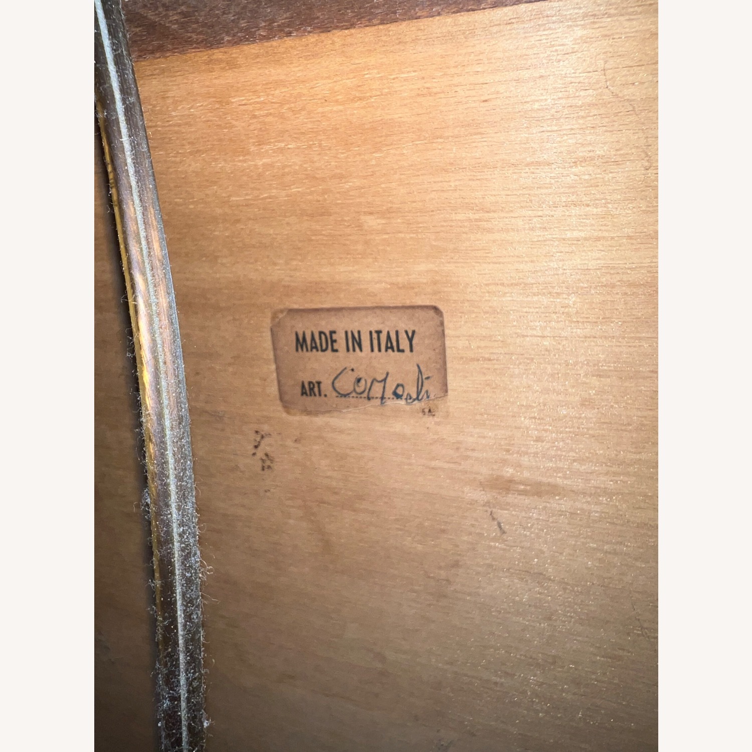 2 Inlaid Wood Nightstands - image-3